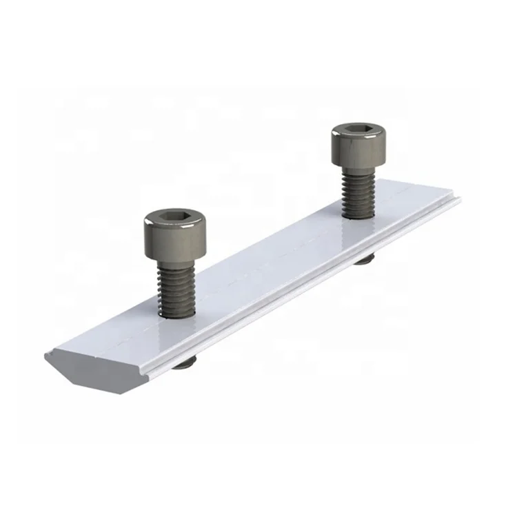 product solar panels mounting accessories aluminum rail connector splice-2