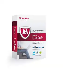 AntiVirus Mcafee Internet Security 2021 Total Protection McAfee Live Safe Antivirus Software