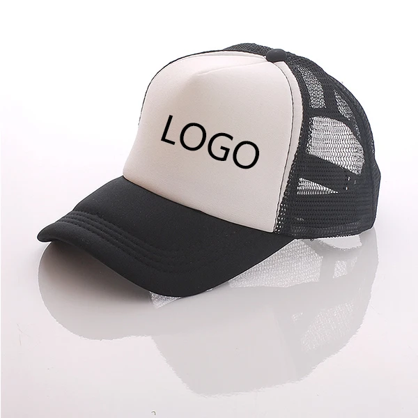 Trucker cap hat Custom yupoong 5 panel embroidery trucker hat mesh