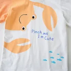 Children Clothes Casual Summer Cartoon Printing Knitting Cotton Children Boys Clothes Set