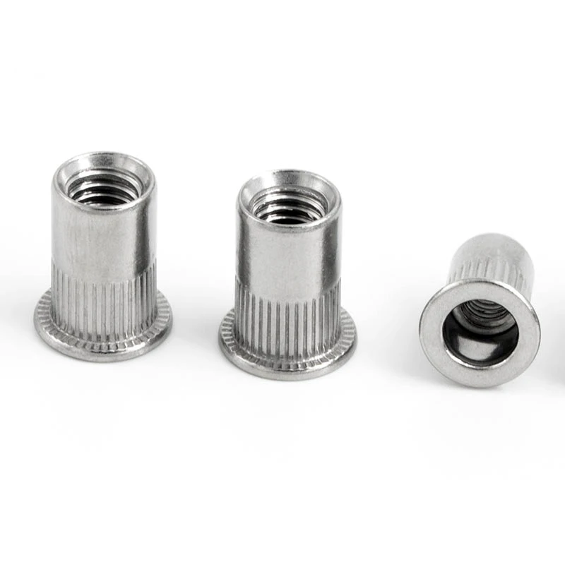 China OEM carbon ss steel titanium pressure thread blind rivnuts rivet rivets nutserts nuts insert nut