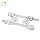 Child Lock 2020 Amazon Hot Sale Baby Proof Square Baby Cabinet Child Safety Plastic Locks