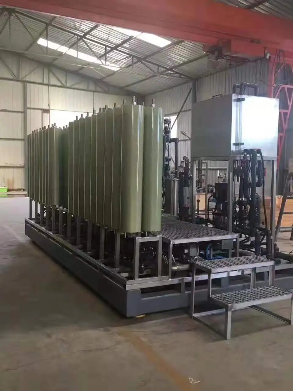 1000m3 Per Day SS304 Reverse Osmosis Plant with PLC Program Controller for Water Desalination