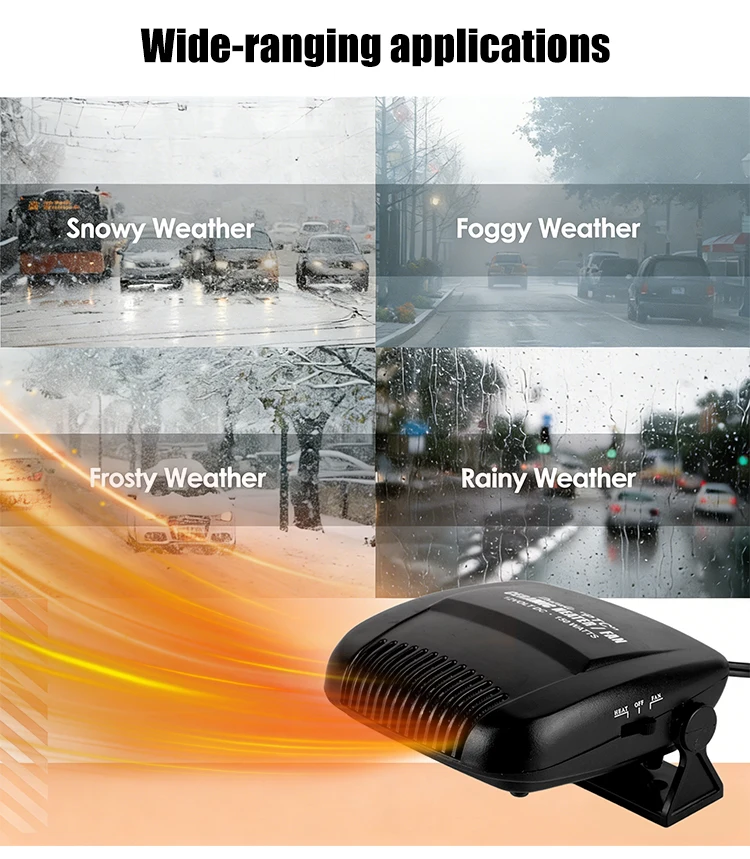 One Speed Car Heater, 150W, 12V, Portable - detail 14