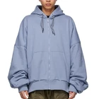 Hoodie Plain Cotton Custom Oversized Full Zip Wholesome Heavyweight Hoodie Plain Hoodie Cotton Supplier