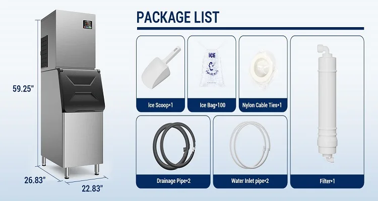 Ice Machine, 300Kg, 24Hours - detail 26