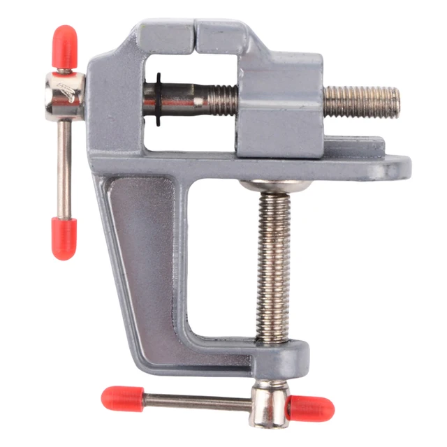 High Quality Aluminum Alloy Table Bench Vise Screw Clamp Lock Vise for DIY Jewellery Craft Mould Fixed Repair Tool
