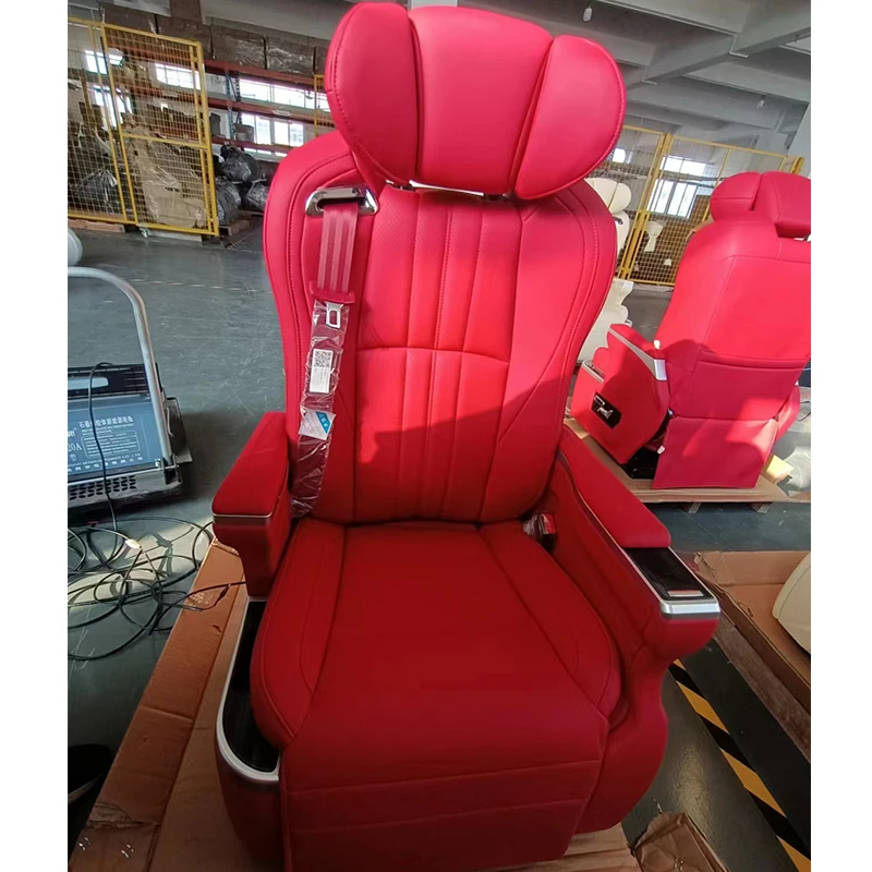 2024 Electric Car Seat Limousine Bus Seats Reclining Van Captain Chair