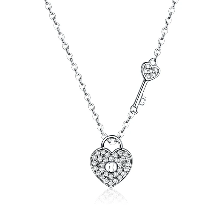 hot diamonds key necklace