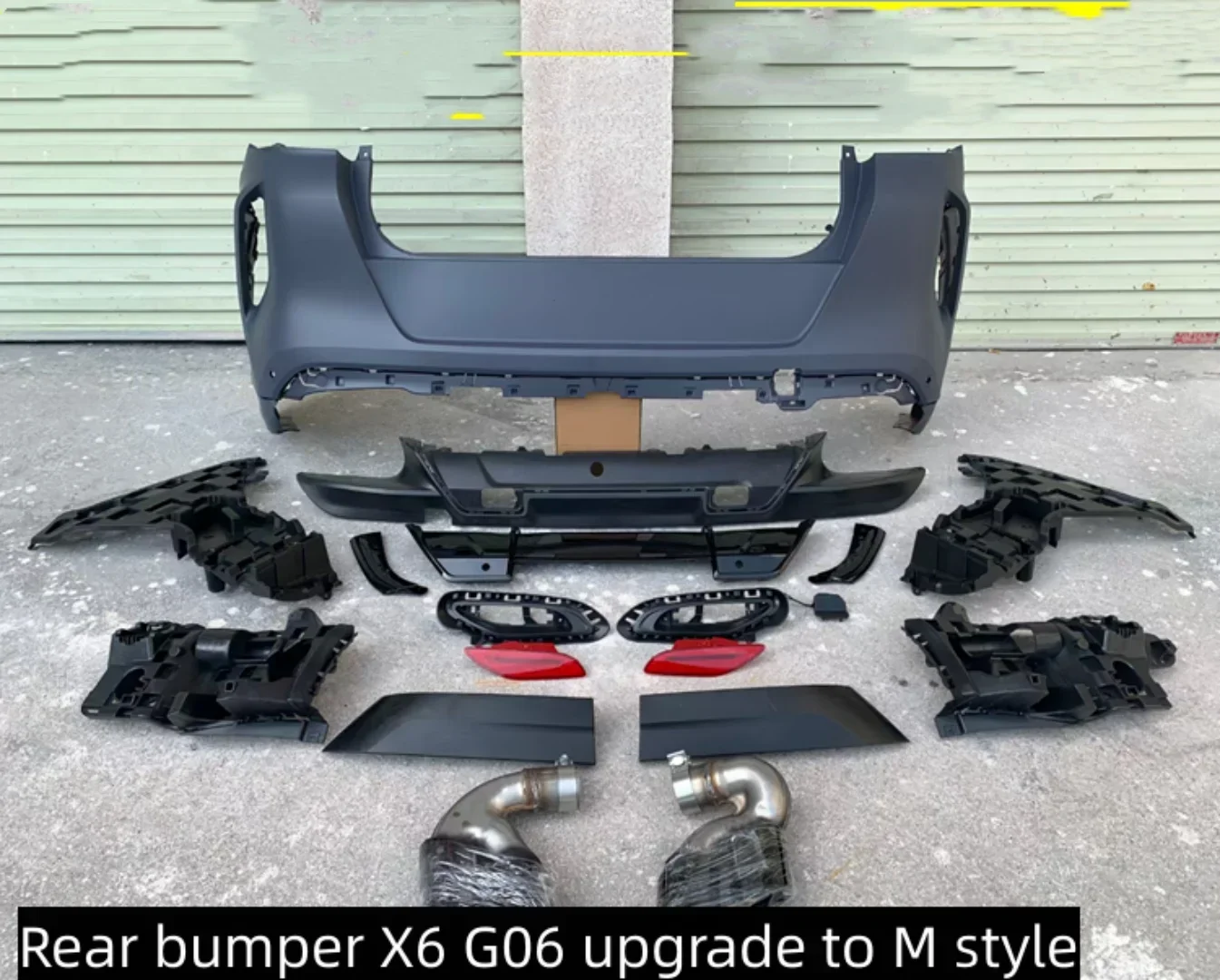 Body Kit Front Rear Bumper Grill Assembly Suitable For Bmw X6 E71