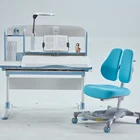 School Home School Desk And Chair GMYD School Student Home Set Desk Table Chair A105