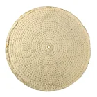 10" X 1 Section Sisal Polishing Buffing Wheel Mop For Stainless Steel Metal Cutting Polishing