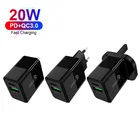 Charger Mobile Charger Smart PD 20W Fast Charger Power Delivery Mobile Phone Charger For IPhone 12 Mini/Pro/Pro Max