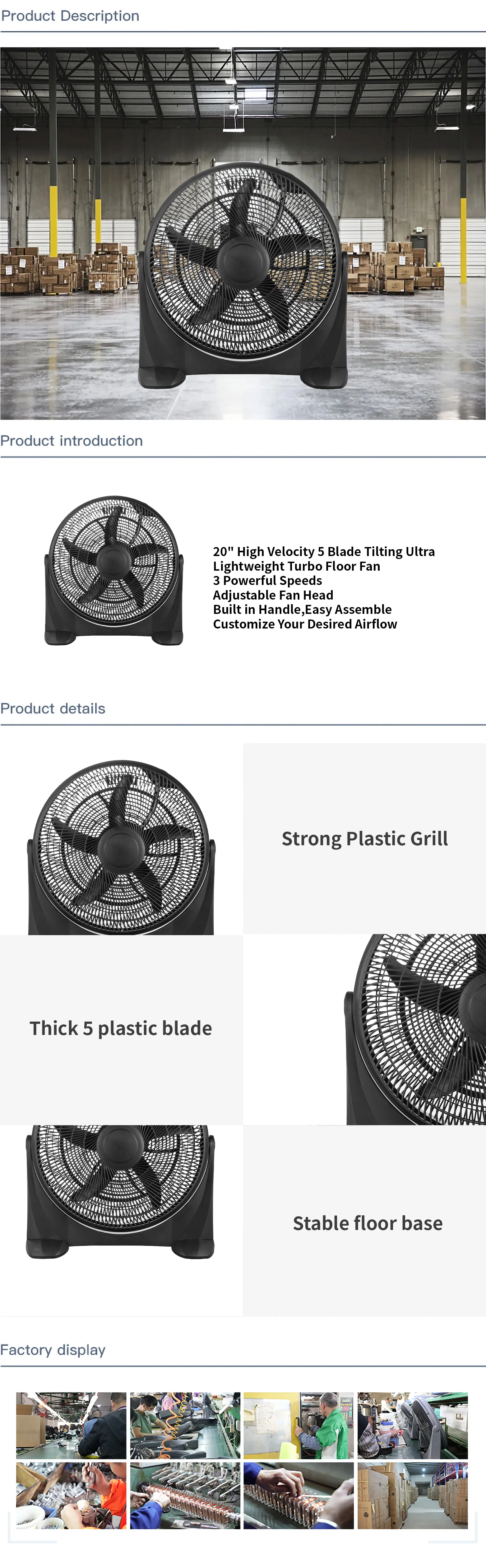 Mexico Super Fan, 100W, Plastic - detail 2