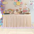 Party Supplies YACHEN Hot Sale Net Yarn Dessert Decorated Table Covers Skirt Party Decor Tables Wedding Party Supplies