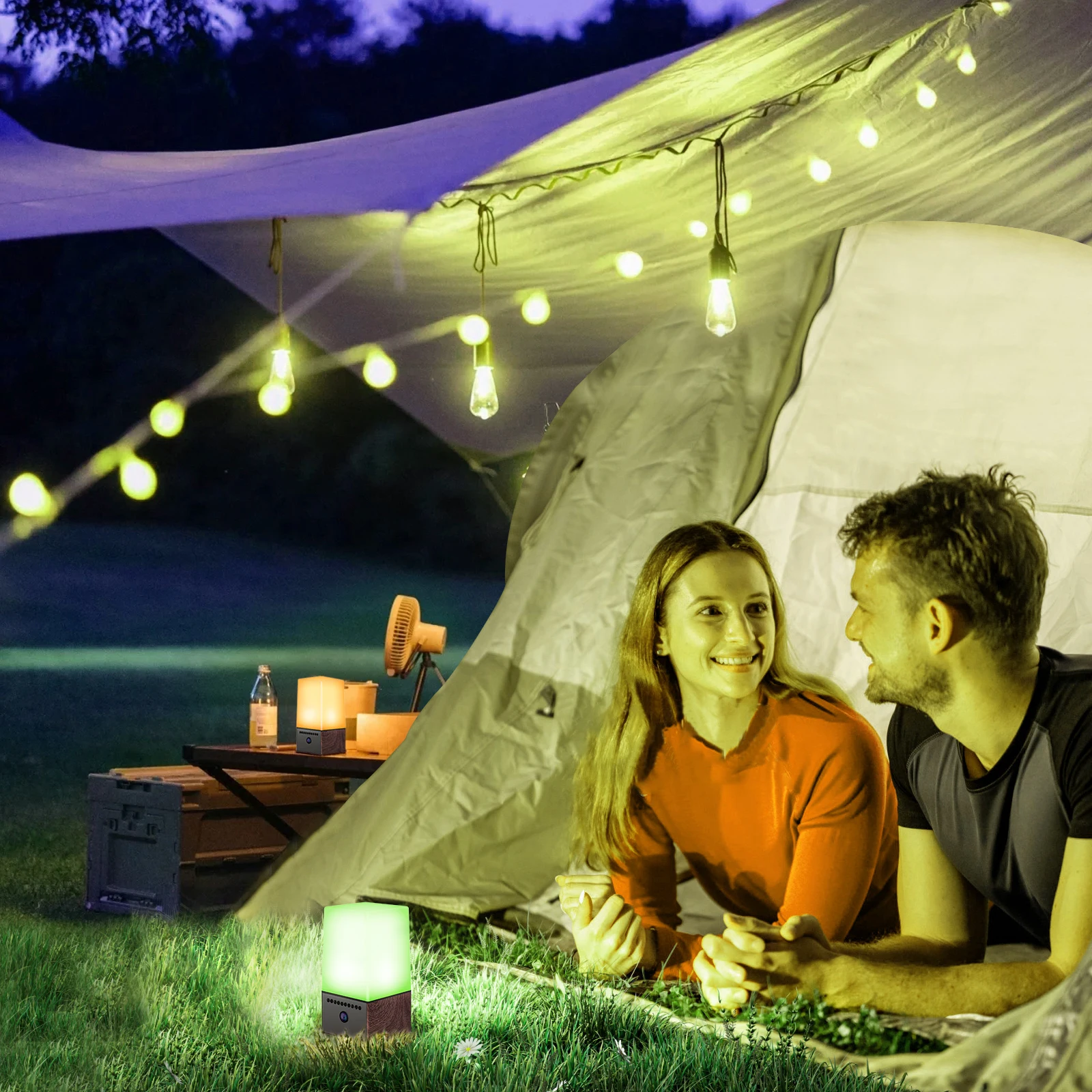 Wifi台灯摄像机led灯RGB摄像机无线LED台灯LED夜灯摄像机