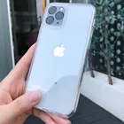 Back Cover Shockproof Crystal Clear Not Yellow Soft Tpu Phone Temepred Glass Back Cover For Iphone 13