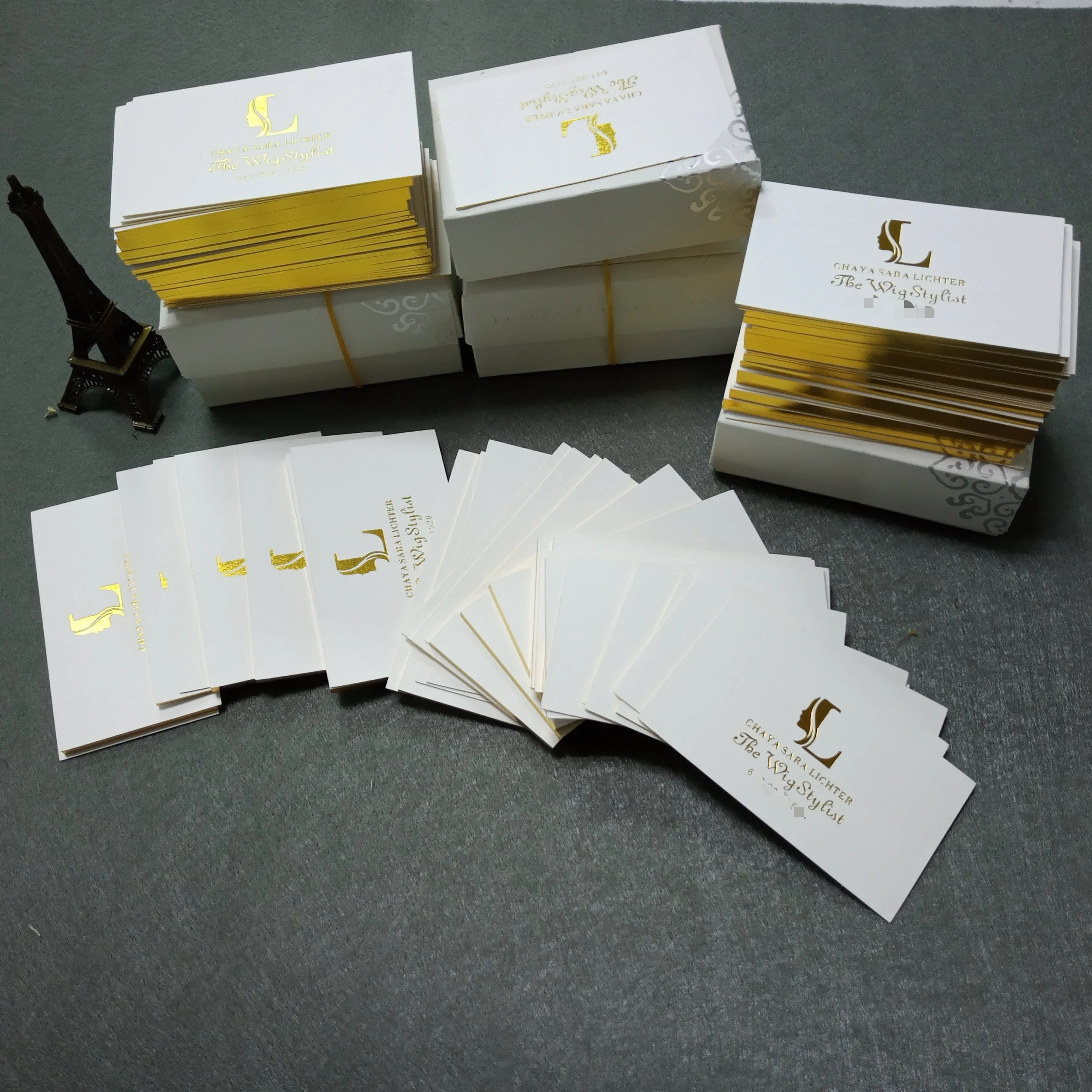 foil visiting card