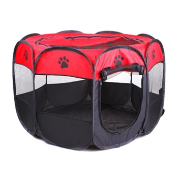 Portable Foldable Pet Playpen Indoor/Outdoor Dog/Cat/Puppy Exercise pet Kennel