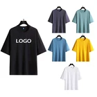 T Shirt High Quality Wholesale Bulk Printed Oversized Custom Logo Graphic Cotton T Shirt T Shirt Men