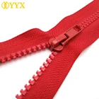 Zipper Big Zippers YYX Customized High Quality Smooth Large Open Ended Plastic Zipper #8 Big Teeth Zipper