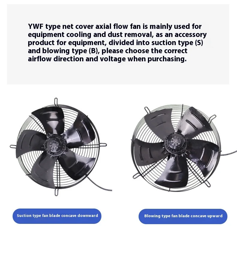Axial Fan, YWF, 250, 300, 350 - detail 8