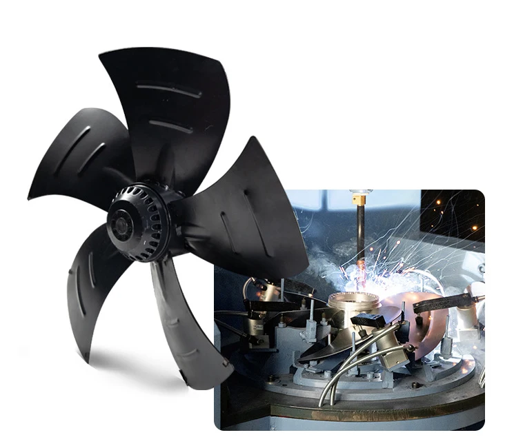 G-80a Variable Frequency Motor, 380V, Axial - detail 6