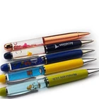 Unique Pen Liquid Floating Pen Popular Unique Fantastic Ballpoint Pen 3D Miniature Custom Floating Liquid Pen
