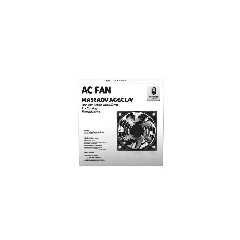 Fan, 125x125x60mm, 220V - detail 6