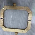 Accessory Lock Handbags Accessory Women Bag Handles Kiss Clasp Buckles Handles Purse Wooden Frames Lock