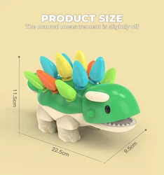 Dinosaur Developmental Educational Juguetes Montessori Sensory Toys Fine Motor Skill Learning Toys For Kids