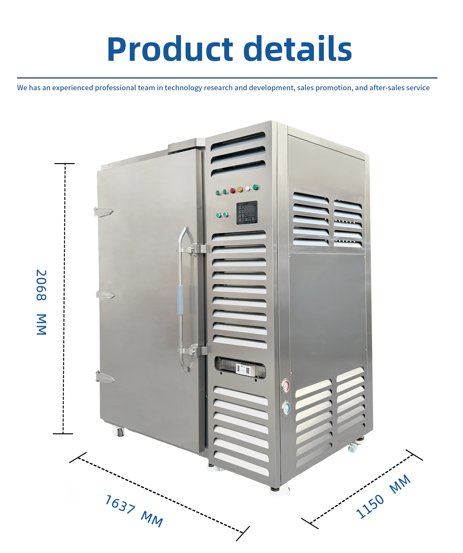Blast Freezer, 380 V, 10KW - detail 16