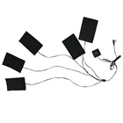 Far Infrared Pad Far Infrared Carbon Fiber Heating Elements USB Battery Powered Heating Pad For Clothing