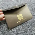 Invoice Hotel Restaurant Use Invoice Packaging Envelope Green With Foil And Printed Logo