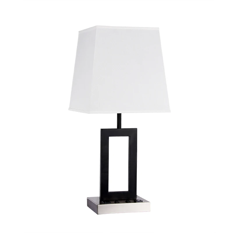 Modern holding decorative colorful desk light villa hotel bedroom table lamp LED lighting