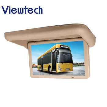 Touring Bus Hd Monitor Adjustable Mount Lcd Motorized Flip Down Roof