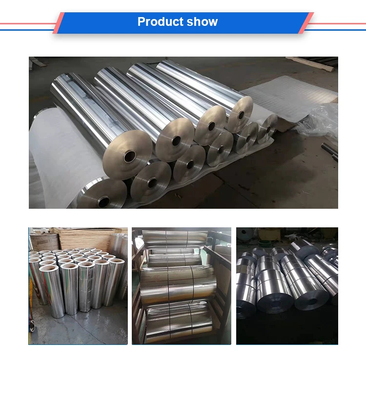 Factory Made Aluminium Foil Jumbo Roll Price Aluminium Foil