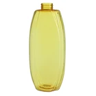 Oval Shampoo Bottle Oval 780ml 32/410 Pet Oval Amber Baby Shower Lotion Shampoo Design Bottle