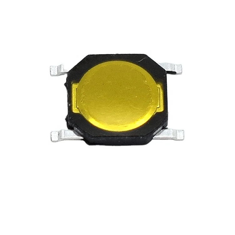 10PCS 4x4x0.8mm Tact Switch SMT SMD Membrane Switch Pushbutton with  Cover 