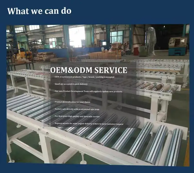 Carbon Steel Stainless Steel Customized Conveyor Roller Gravity Roller