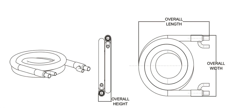 Packless Double-wound-helix Water-source Condenser - detail 4