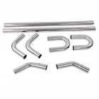 Exhaust 3 Inch 76mm Stainless Steel SS304 DIY Custom Mandrel Exhaust Flex Pipe Straight And Bend Kit