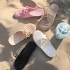 Hole Shoes Wholesale Flat Sandals Women 2021 Hole Shoes Beach Women's Sandals Flat Shoes
