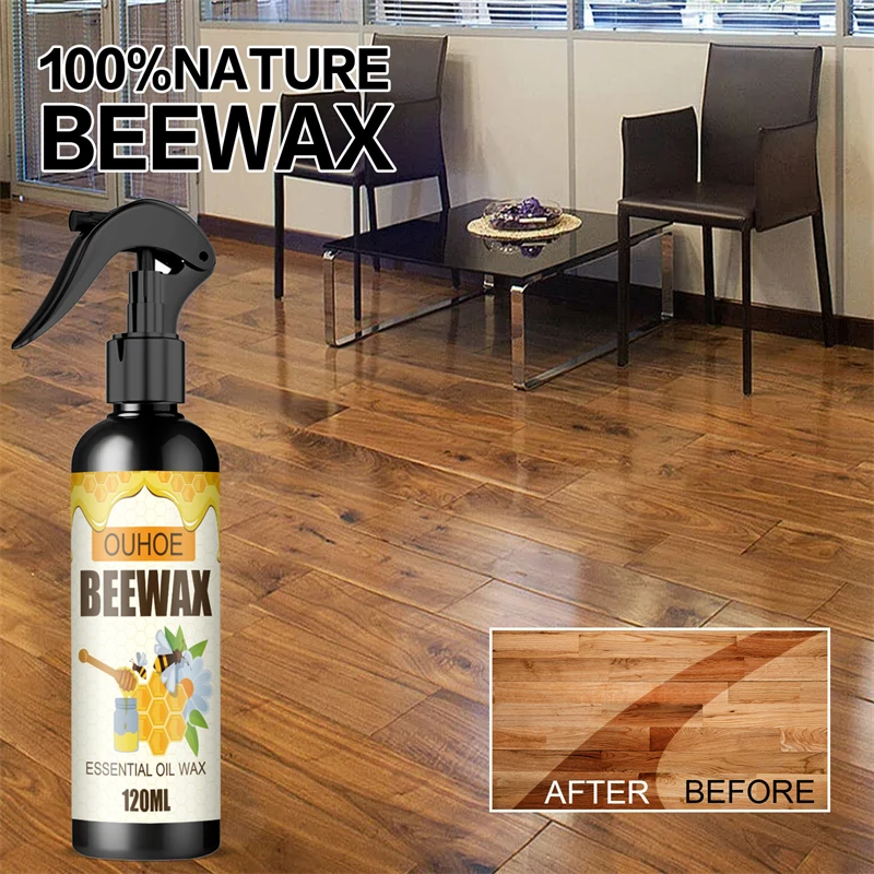 Ouhoe Beeswax Essential Oil Wax Anti Mildew Moistureproof Wooden