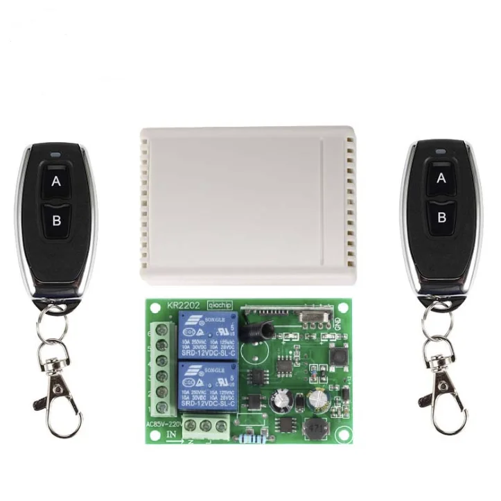 6 canales 200M AC 110V 220V RF Control remoto Transmisor & receptor 6 modo de control Interruptor de control remoto inalámbric interruptorremoto interruptor remoto 
