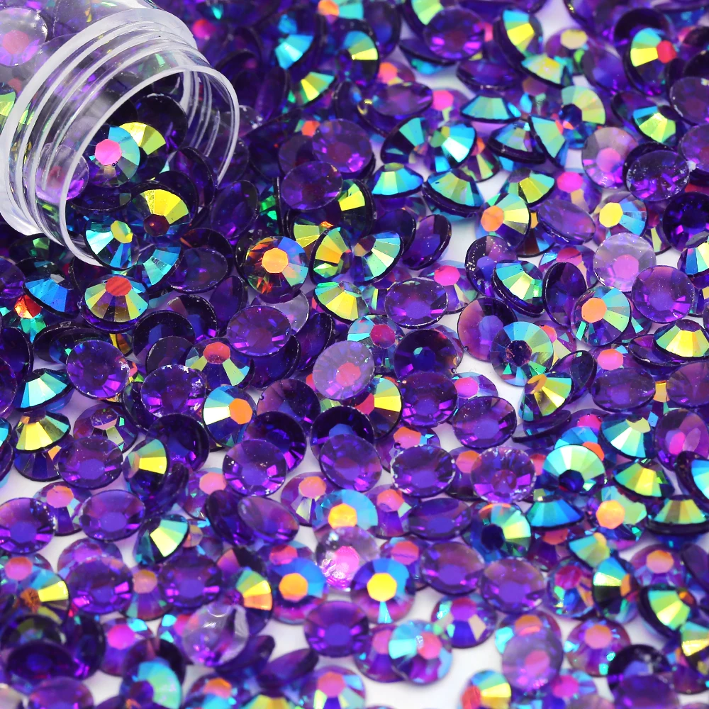 4mm Purple Transparent RHINESTONES 4mm Purple Transparent RHINESTONES