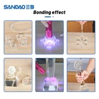 Glue Metal China Manufacturer SD613 Glue Of UV Ultraviolet Rays For Professional Glass Bonding Metal