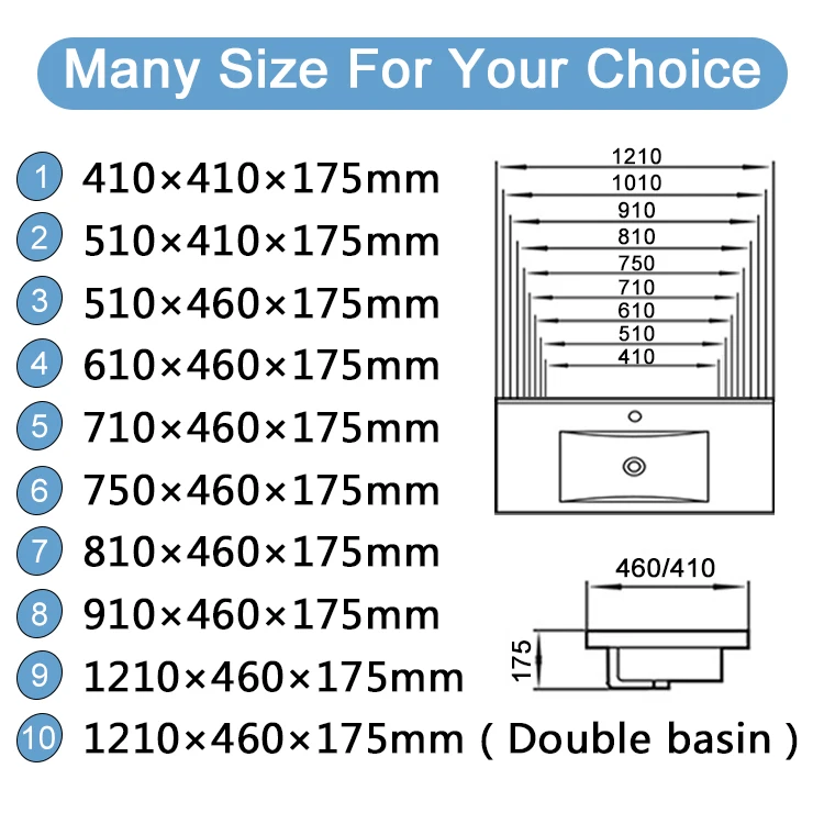 TARPUL 2023 Custom-made Rectangular Stone Basin Sink Modern Design for Hotel Home Concrete Cement Ceramic Mount Installation manufacture