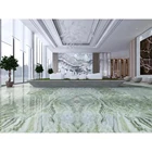Stone Marble 2021 Wholesale Natural Stone Polished Marble Slab Green Calacatta Verde Marble