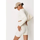Clothes Hoodie Set Women Clothes Comfy Cotton Sweatshirt And Short Pant Set 2 Piece Women's Set